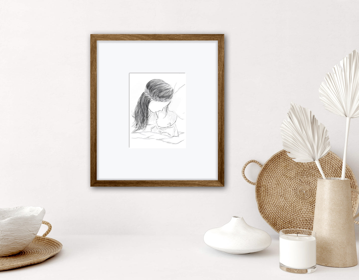 Limited Edition Print Snoozing With Mummy